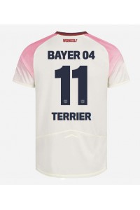 Bayer Leverkusen Martin Terrier #11 Voetbaltruitje Uit tenue 2025-26 Korte Mouw
